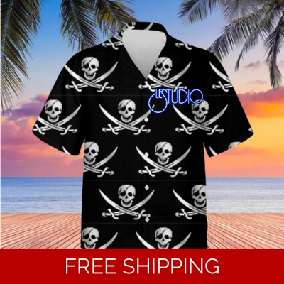 Hawaiian Shirt Unisex Le Studio Pirate